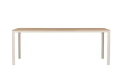 Tuintafel polywood Aaron - 205 x 90 cm Beige