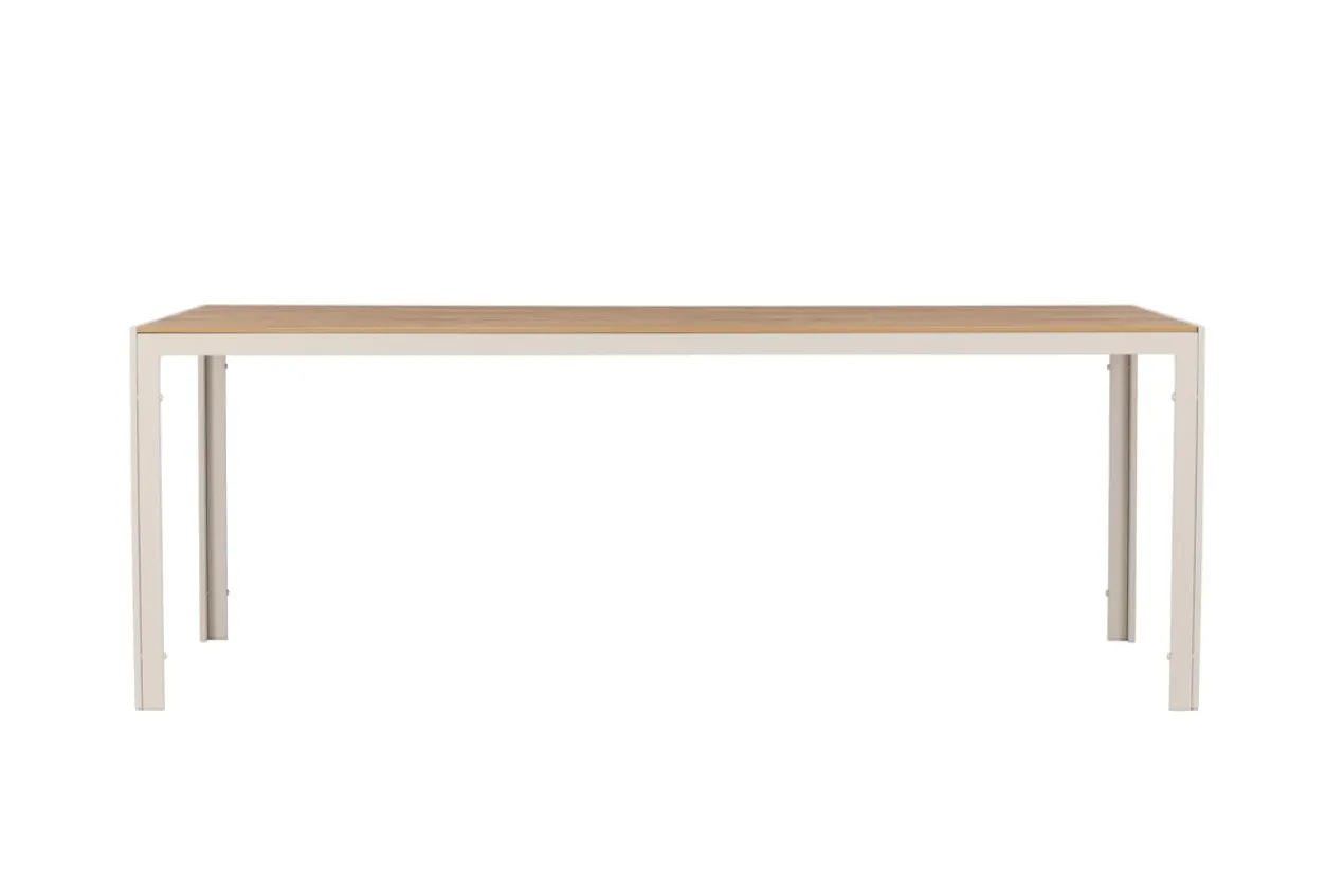 Tuintafel polywood Aaron - 205 x 90 cm Beige