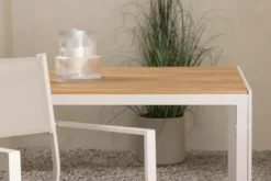Tuintafel polywood Aaron - 205 x 90 cm Beige