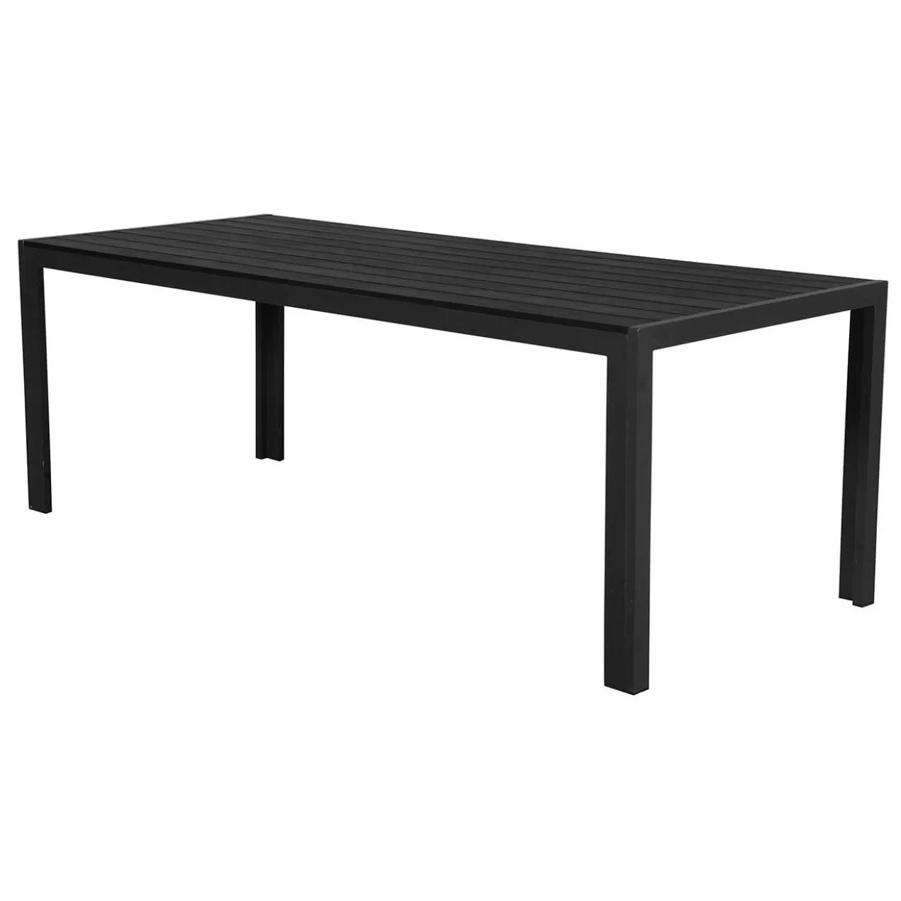 Tuintafel polywood Vinn Zwart