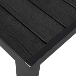 Tuintafel polywood Vinn Zwart