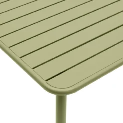Tuintafel Ruben pistache 140x70x75
