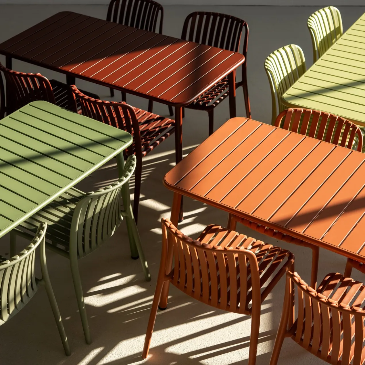 Tuintafel Ruben warm green 140x70 cm