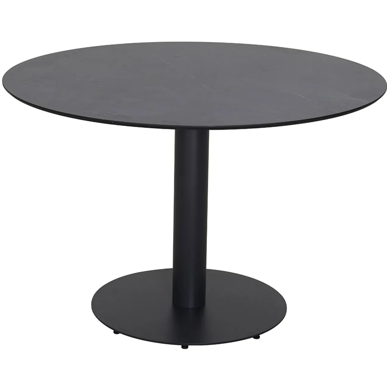 Tuintafel Sieb zwart Ø110 cm