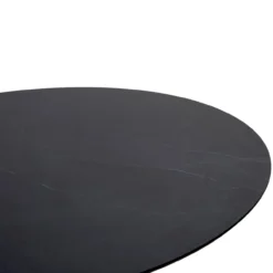 Tuintafel Sieb zwart Ø110 cm