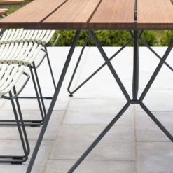 Tuintafel Sketch bamboe 220x89 cm