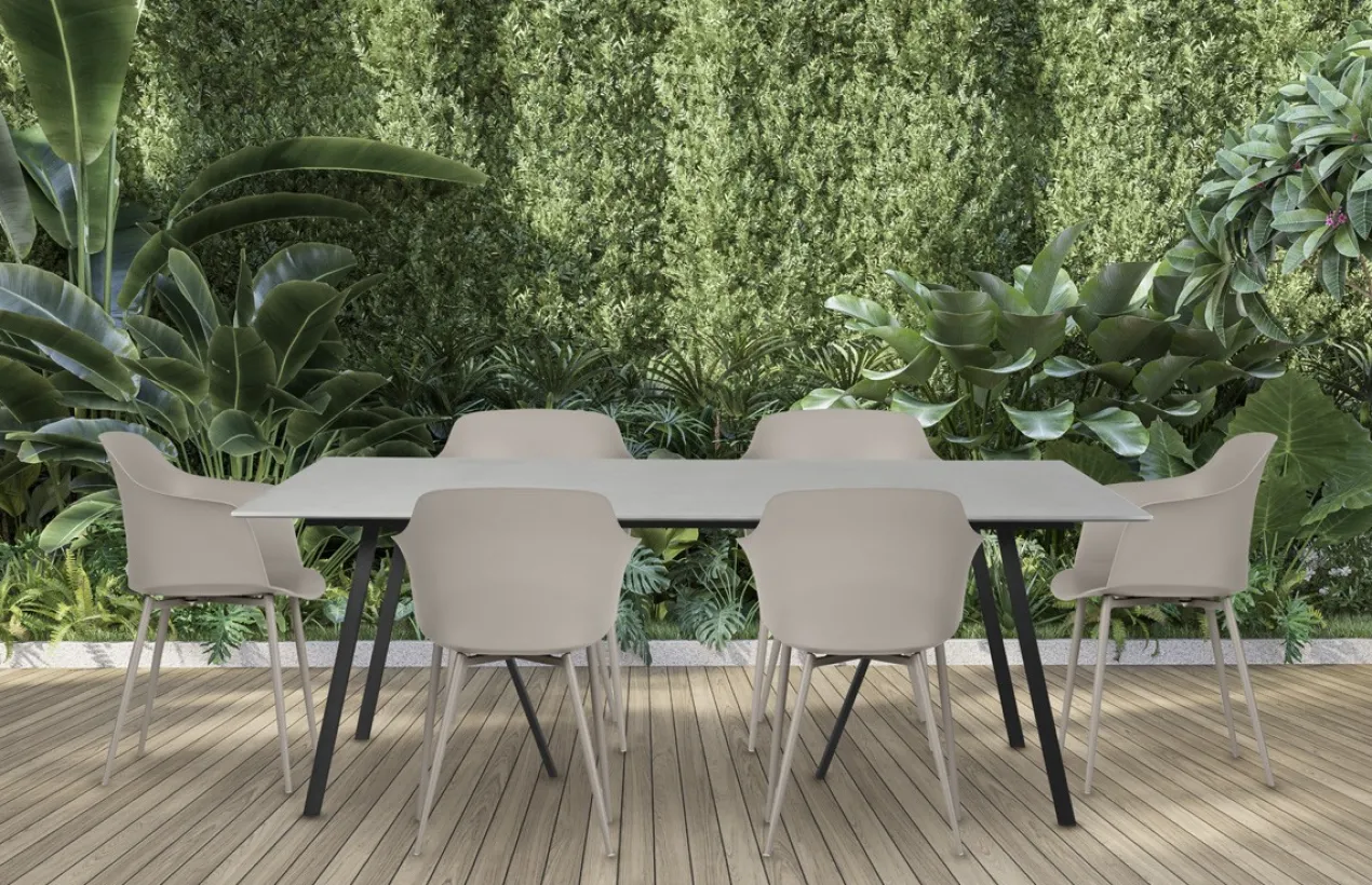 Tuintafel Zola Grijs