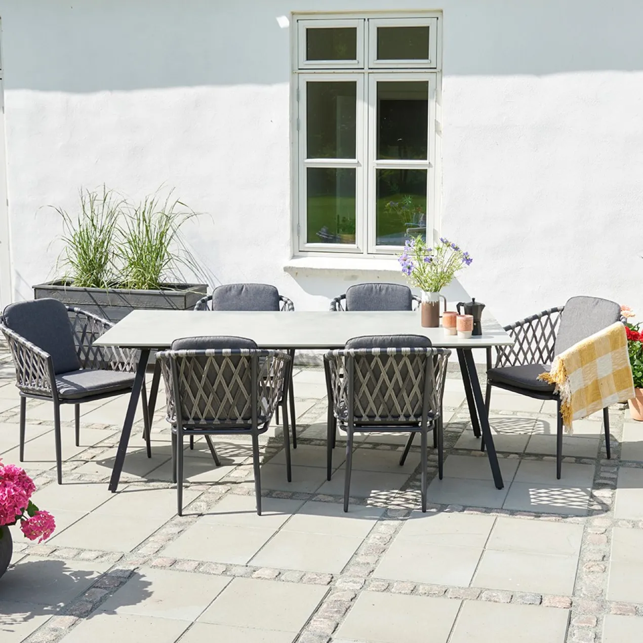 Tuintafel Zola Grijs