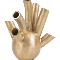 Tulpenvaas goud medium