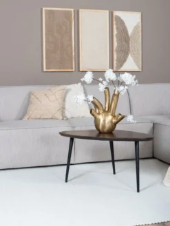 Tulpenvaas goud medium