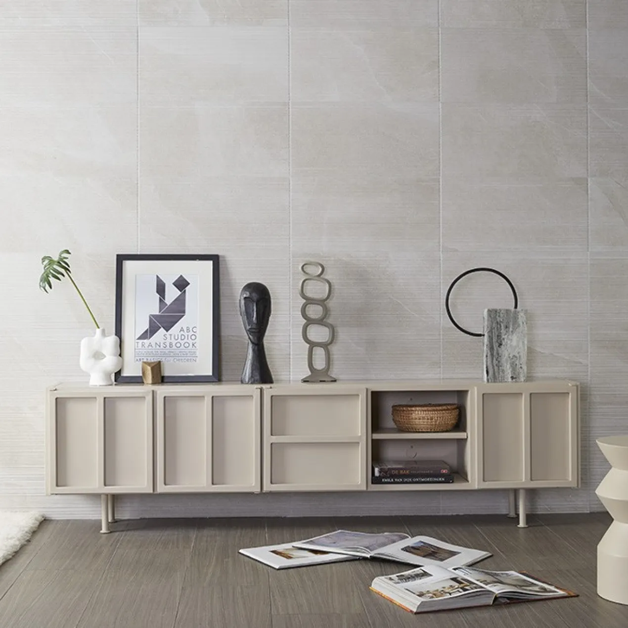 Tv-meubel Calgary large zand