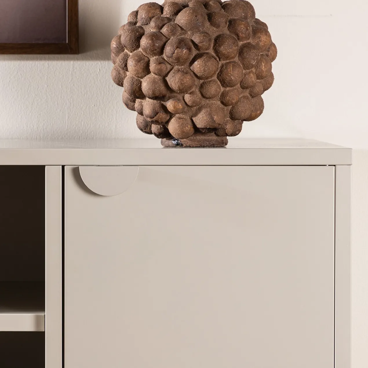 Tv-meubel Frederik metaal Beige