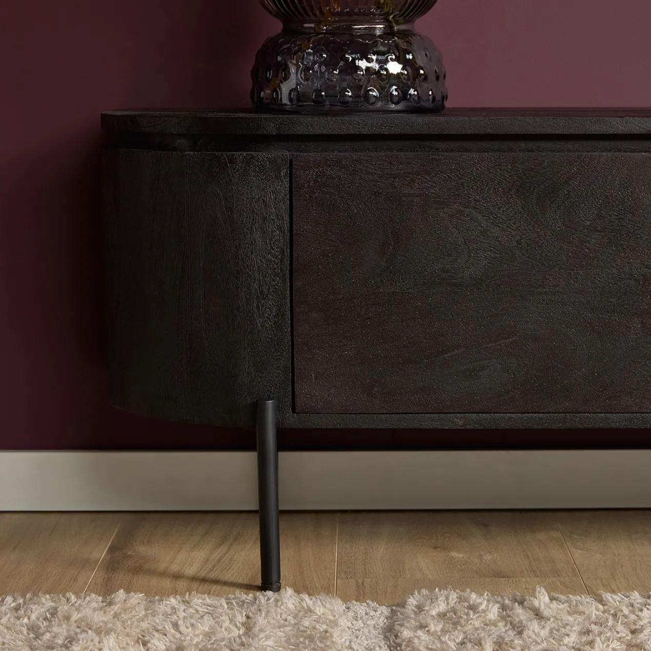 Tv meubel Houdini Zwart 160 cm