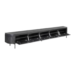 Tv meubel Houdini Zwart 280 cm