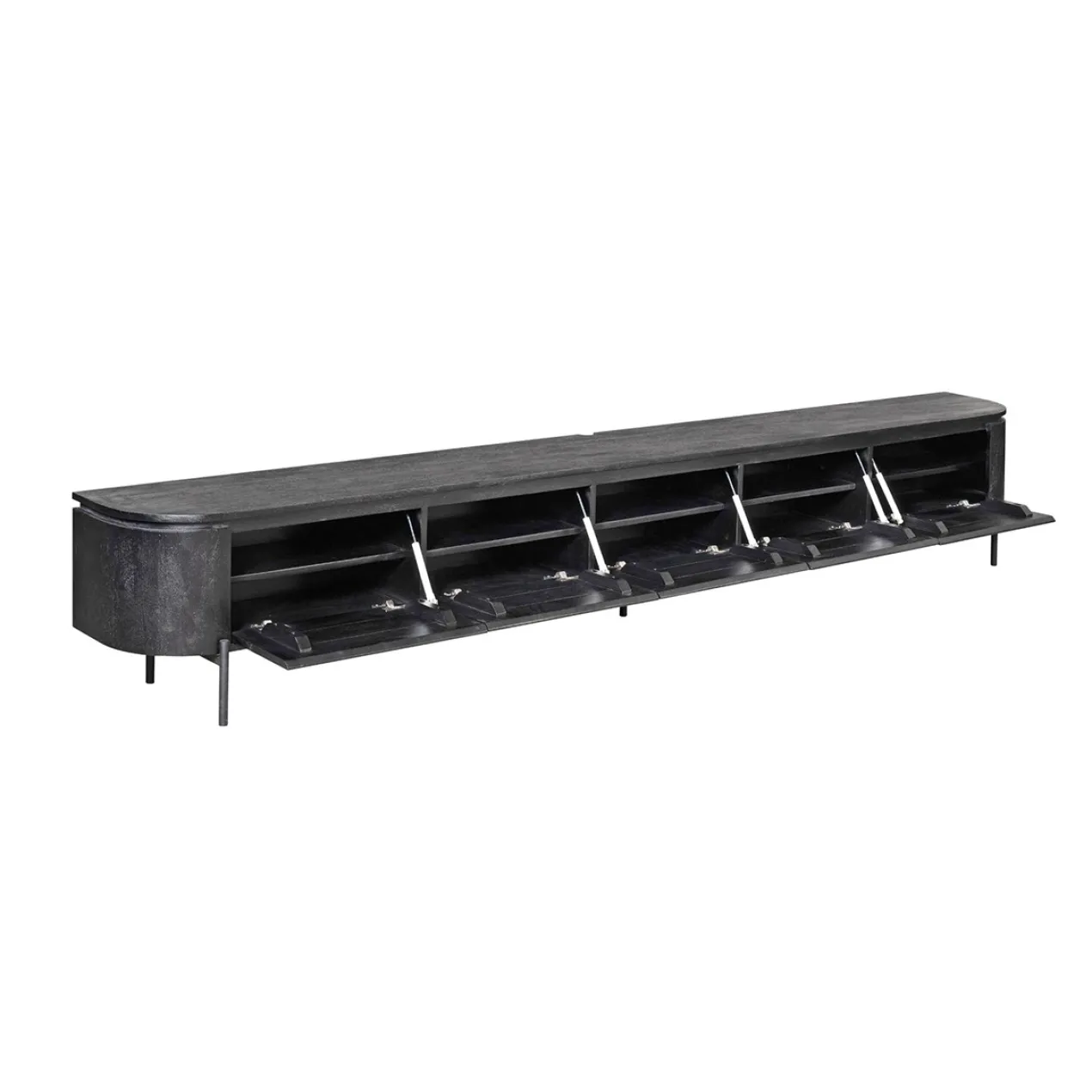 Tv meubel Houdini Zwart 280 cm