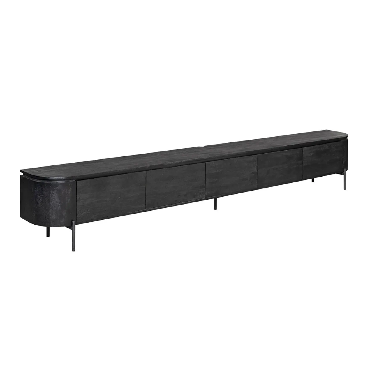 Tv meubel Houdini Zwart 280 cm