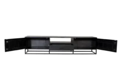 TV Meubel Long Beach Zwart 210cm