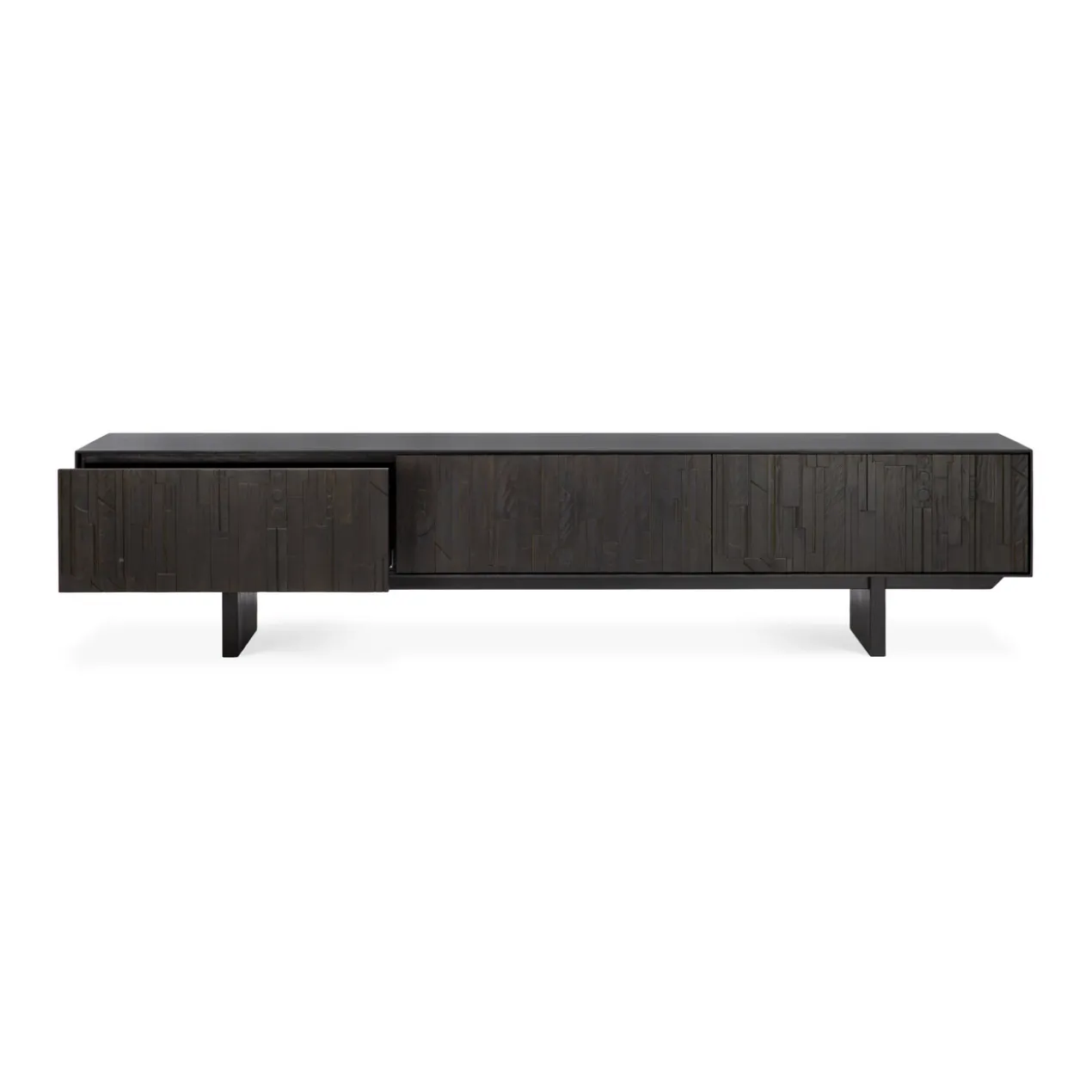 Tv-meubel Mosaic teak 242 cm