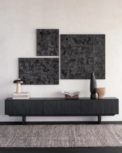 Tv-meubel Mosaic teak 242 cm