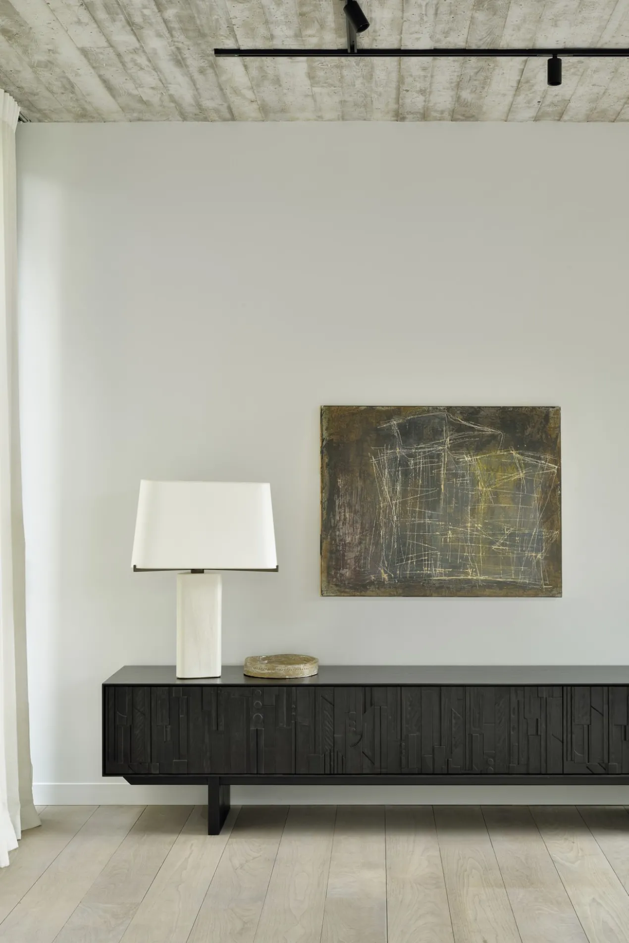 Tv-meubel Mosaic teak 242 cm