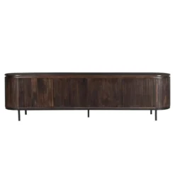 Tv-meubel Nairo espresso staand 210 cm