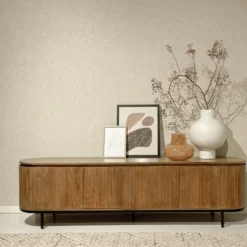 Tv-meubel Nairo naturel staand 210 cm
