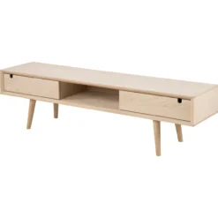 Tv meubel Roosje hout Roosje houten tv meubel naturel - 160 x 43 cm