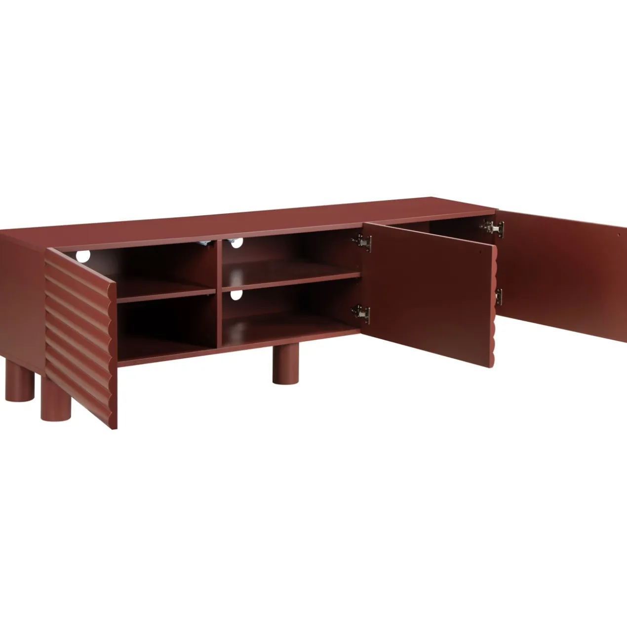 Tv-meubel Row 180 cm bordeaux
