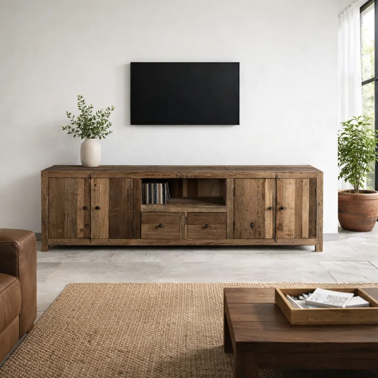 Tv-meubel Rustiek Mehar