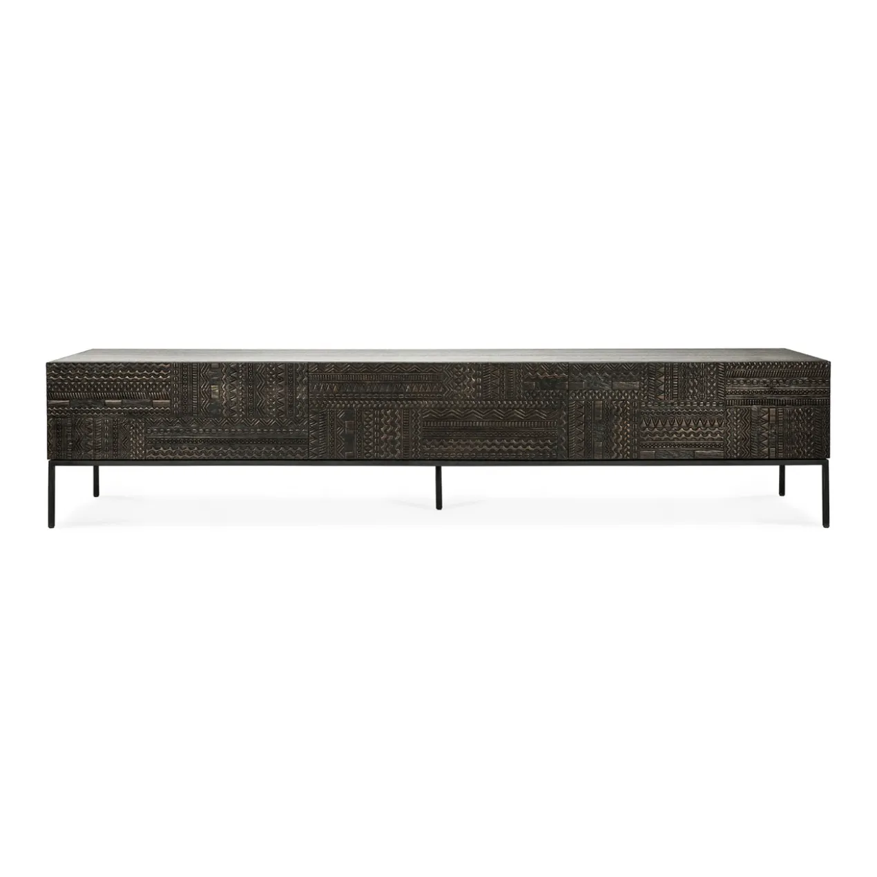 Tv-meubel Tabwa teak 240 cm