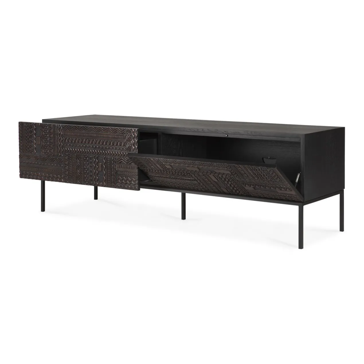 Tv-meubel Tabwa teak 160 cm