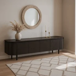 Tv-meubel Tavio espresso 210 cm