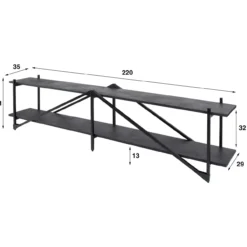 Tv-meubel Vouw 220