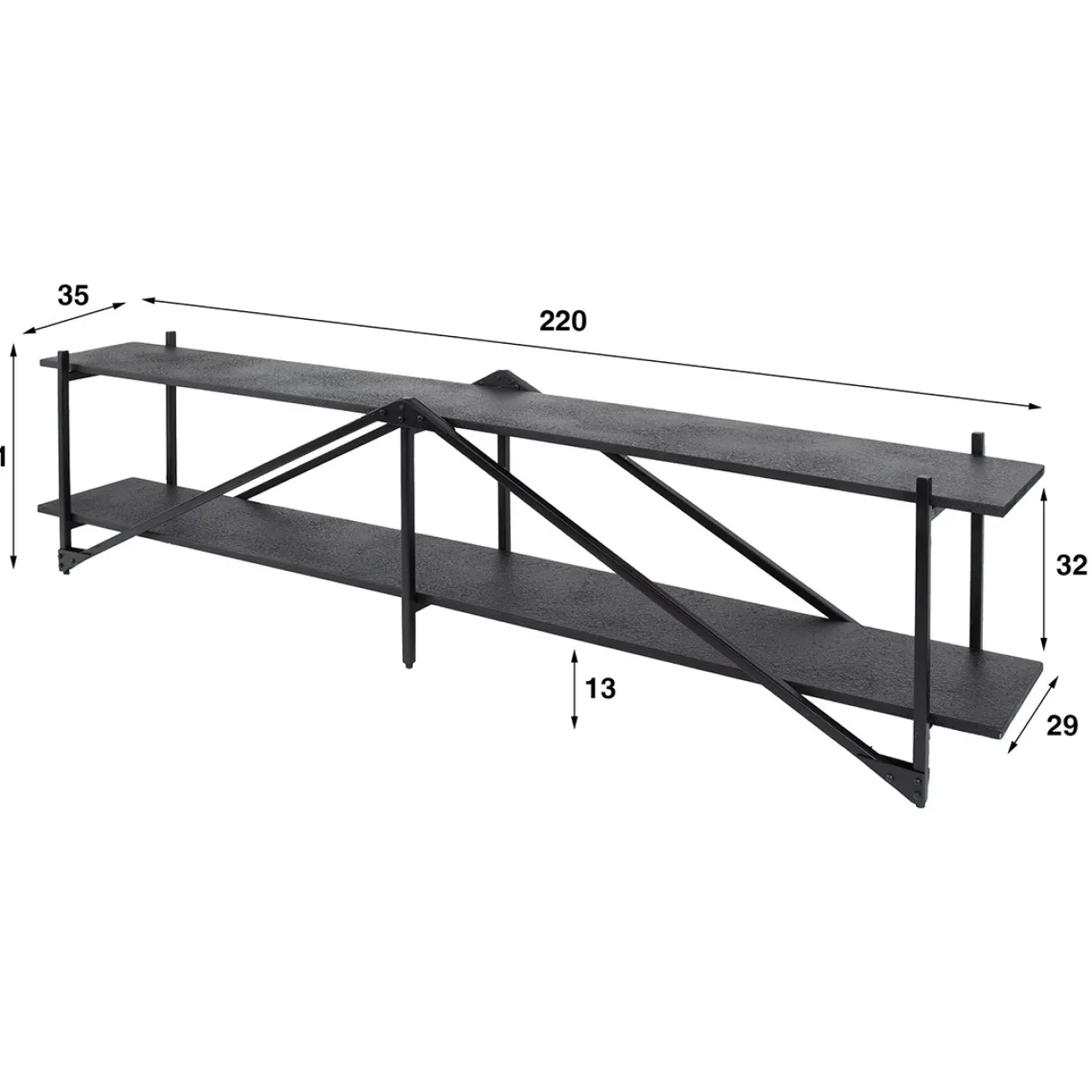 Tv-meubel Vouw 220