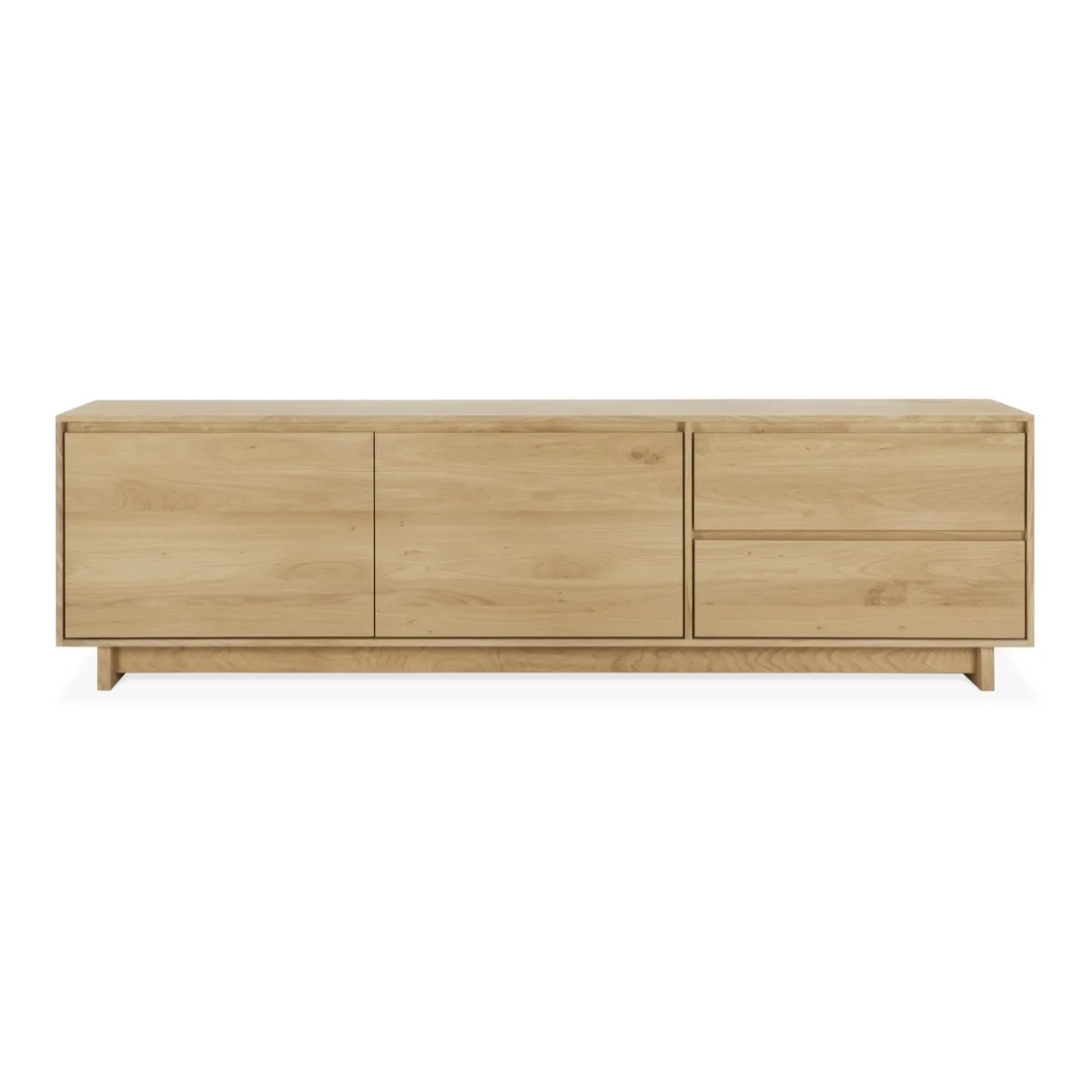 Tv-meubel Wave eiken 210 cm