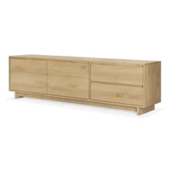Tv-meubel Wave eiken 210 cm