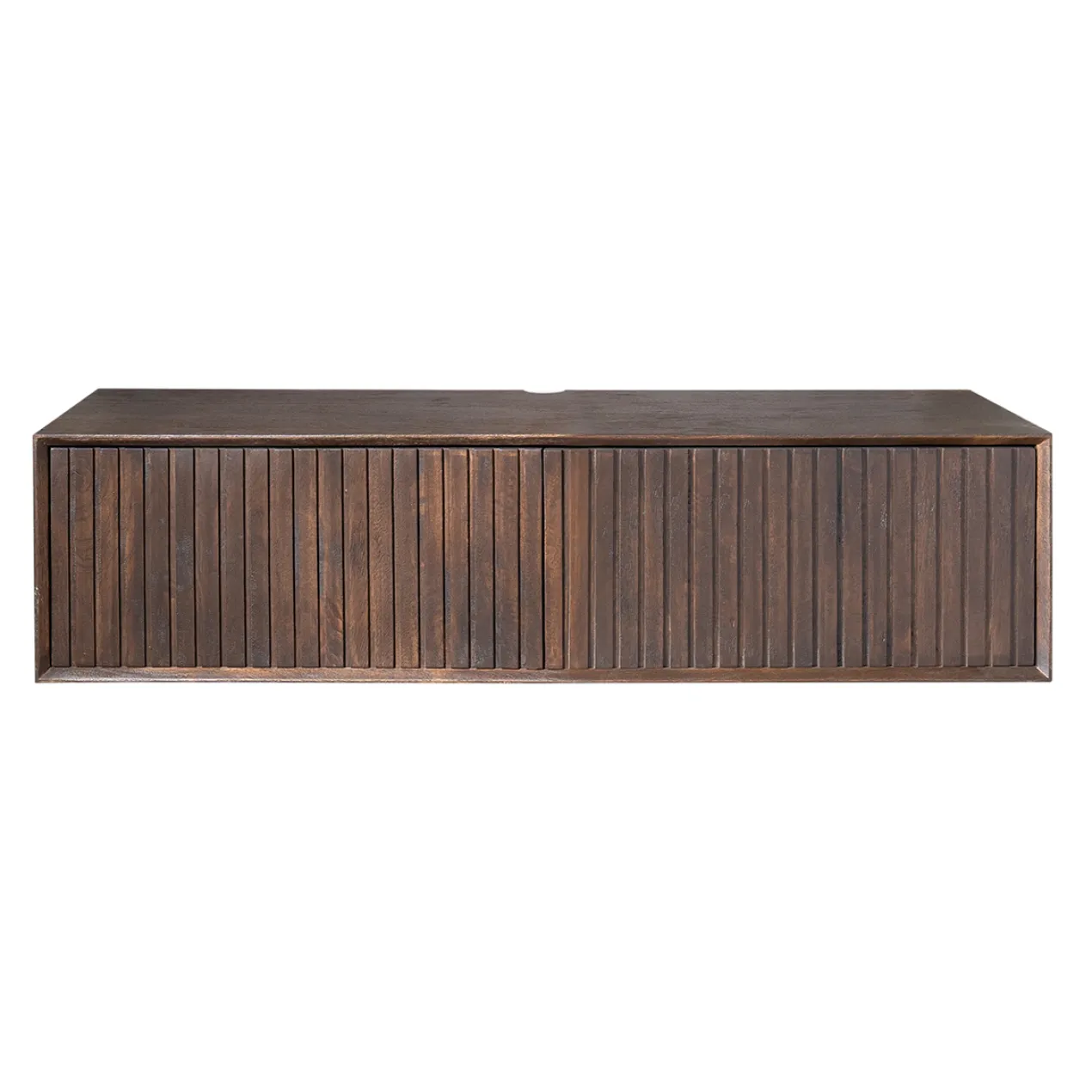 Tv-meubel zwevend De Bokke Bruin 120 cm