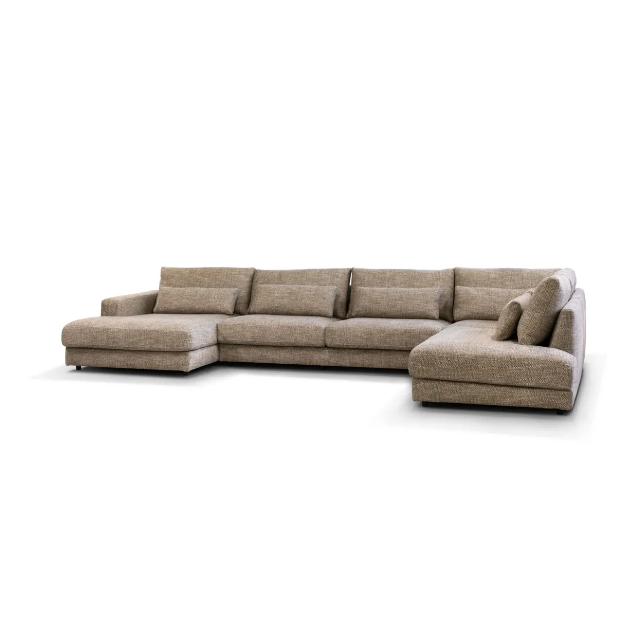 U-Bank Lusaro taupe ottoman rechts