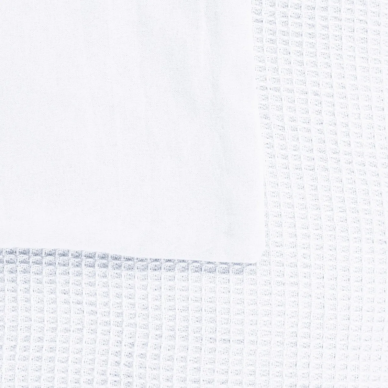 UC_Dekbedovertrek Waffle 200x220 cm crisp white