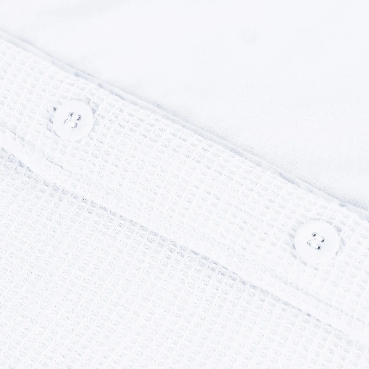 UC_Dekbedovertrek Waffle 200x220 cm crisp white