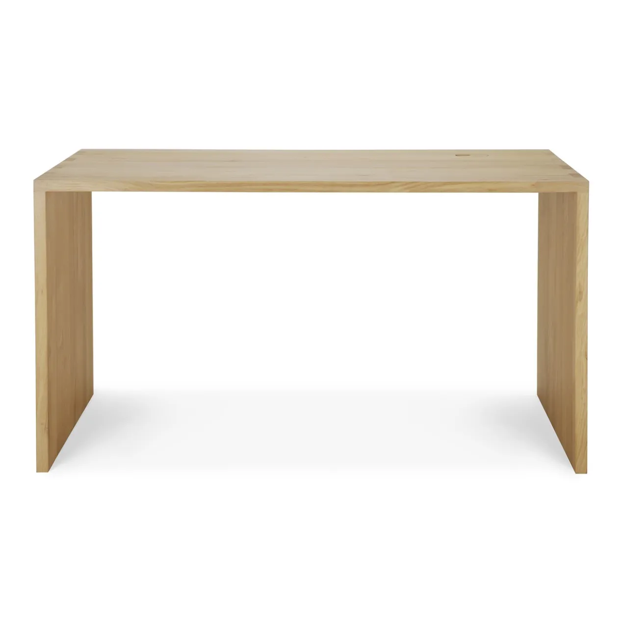 U desk - 160x80 - eiken