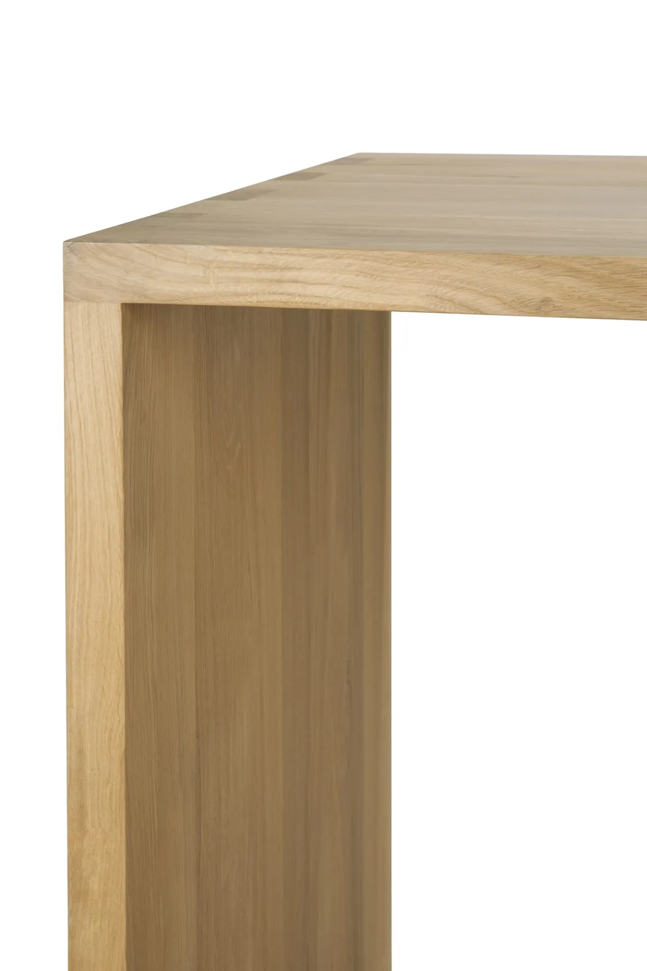 U desk - 160x80 - eiken