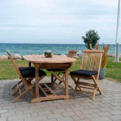 Uitschuifbare tuin tafel Seff Naturel