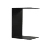 U-wandplank magnetische zwart