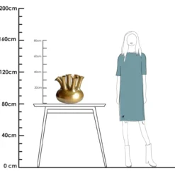 Vaas Amsterdam 7 Ø43 cm gold