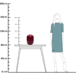 Vaas Artic S Ø21 cm mauve
