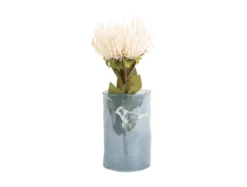 Vaas Bird on Branch - Mistig blauw
