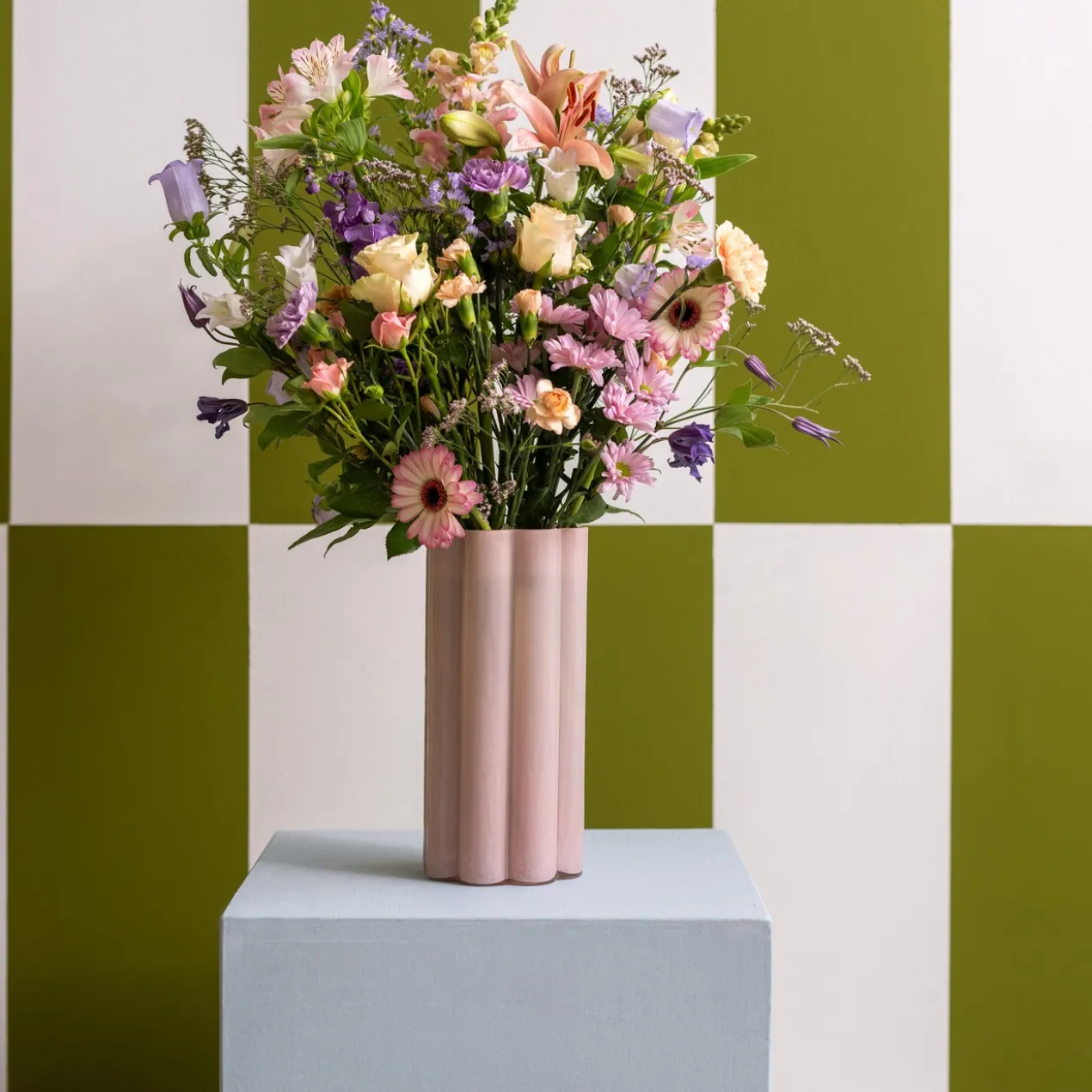 Vaas Flower pink
