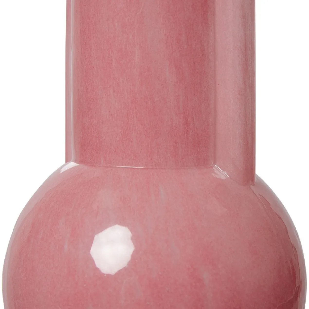Vaas Glass Flamingo Pink