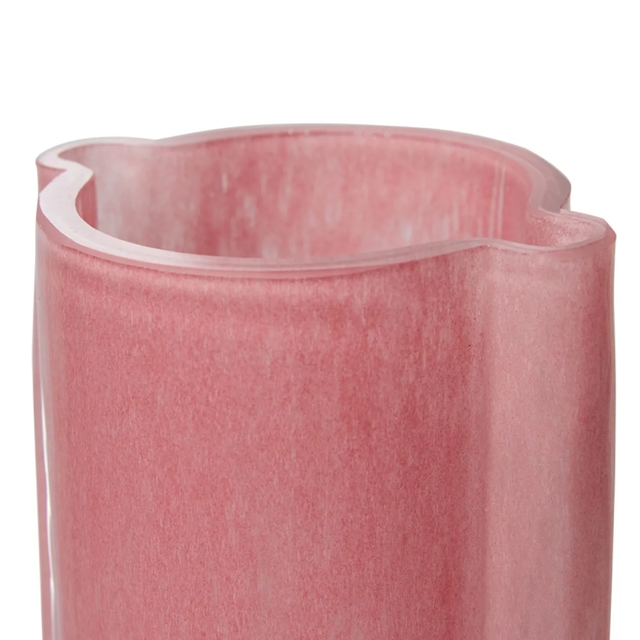 Vaas Glass Flamingo Pink
